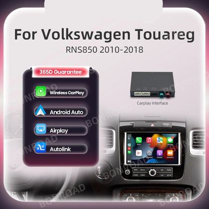 Carplay Interface – Android Auto Adapter – Draadloze Connector – Navigatiemodule – Infotainmentsysteem Upgrade – Draadloos CarPlay En Android Auto – GPS En Bluetooth – Mirror Link Ondersteuning - QUORE
