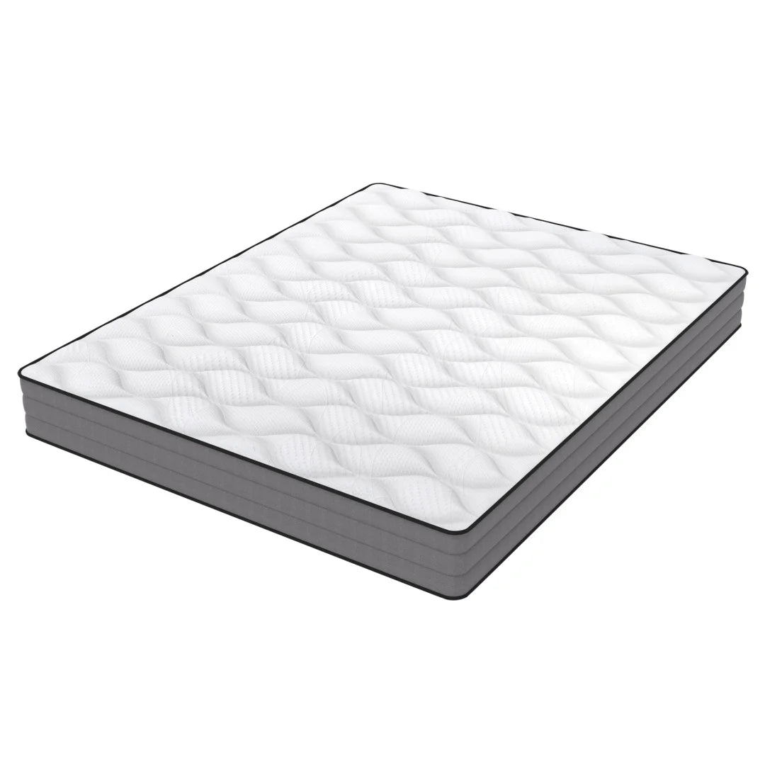 Matras – Pocketveringmatras – Tweepersoonsmatras – Koudschuimmatras – Logeermatras – 140x200 cm – 7-Zones Pocketveren – Stevig H3 20 cm Hoog