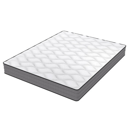 Matras – Pocketveringmatras – Tweepersoonsmatras – Koudschuimmatras – Logeermatras – 140x200 cm – 7-Zones Pocketveren – Stevig H3 20 cm Hoog