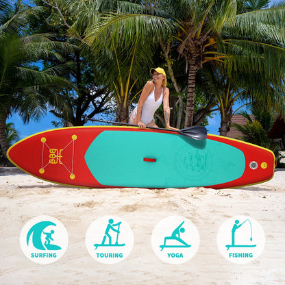 Supboard - Sup - Kajak - Paddle Board - Kayak - 350x87x15CM - Opblaasbaar Stand-Up Sup Board - Ultra-Licht & Draagbaar – Maximale Draagkracht 160KG - Ocean Blue