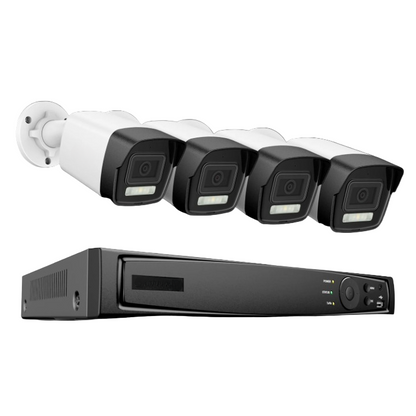 8-kanaals NVR Beveiligingsset – Beveiligingssysteem – Surveillance Camera Set – CCTV Systeem – IP Camera Kit – 4 Ultra HD 4K Camera’s – 2TB HDD – IP67 Waterdichte Behuizing