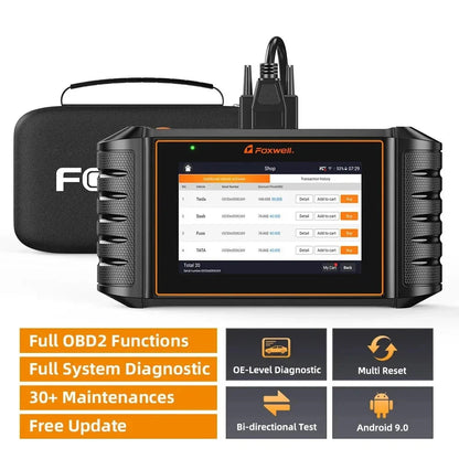 Autodiagnose Scanner – Autodiagnose Apparaat – Diagnose Tool – Foutcode Reader – 5,5 Inch Touchscreen – WiFi Updates