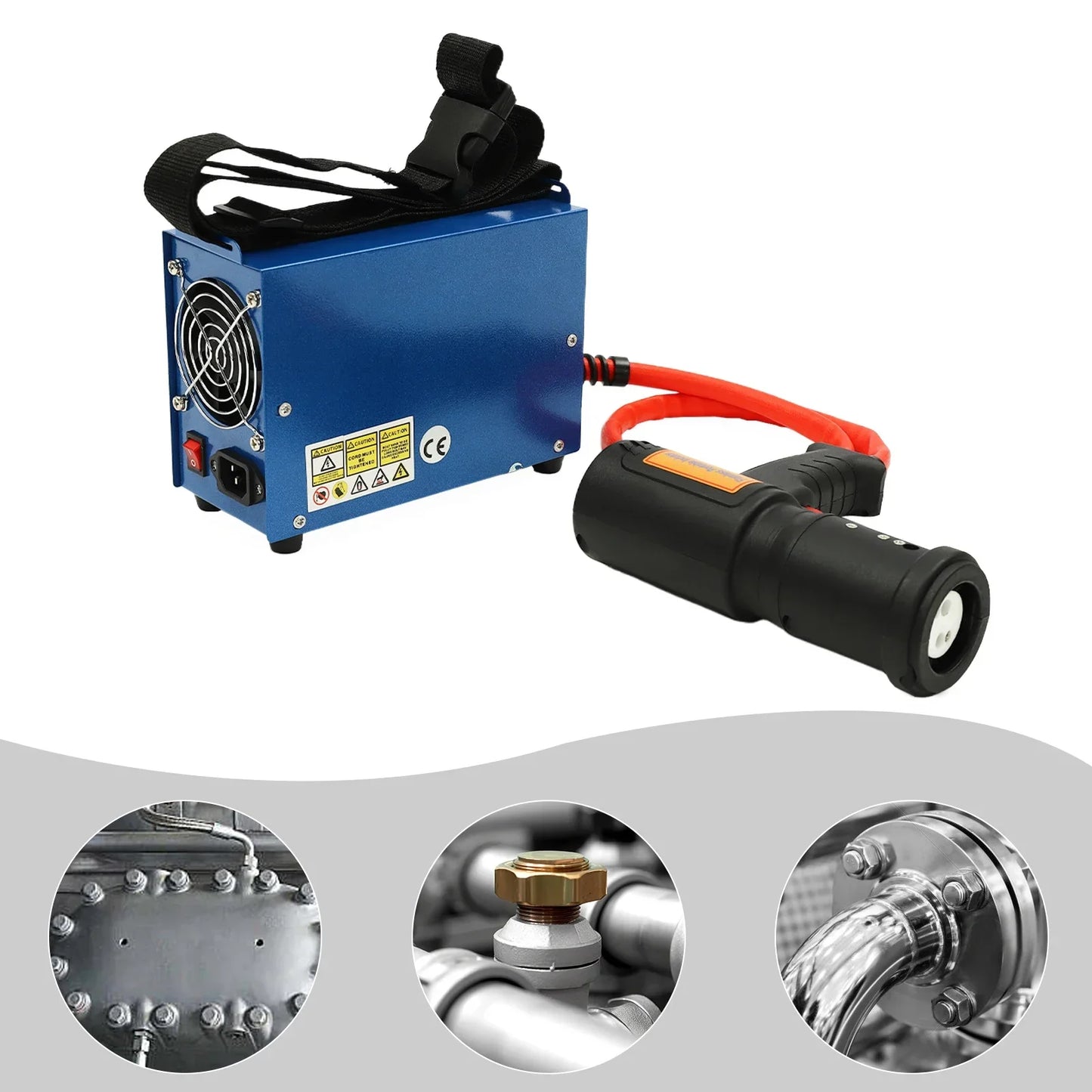 Inductieverhitter – Inductie Verwarmer – Moeren Losmaker – Metaal Verwarming – 1500W Vermogen – Tot 750°C Temperatuur