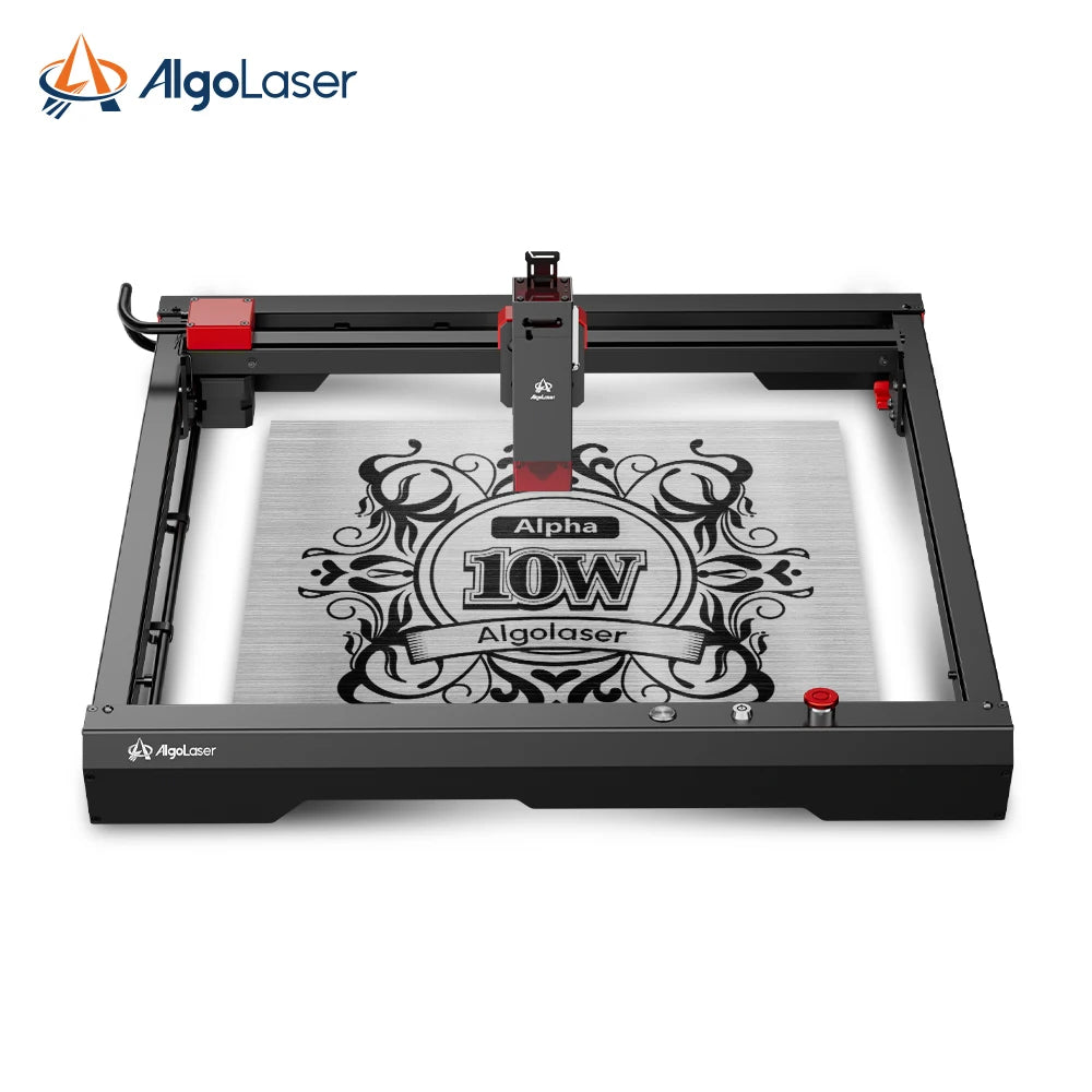 Lasergraveermachine – Lasergraveur – CNC Graveermachine – Laser Cutter – Graveerprinter – 10 Watt Krachtig – 400x400 mm Werkgebied