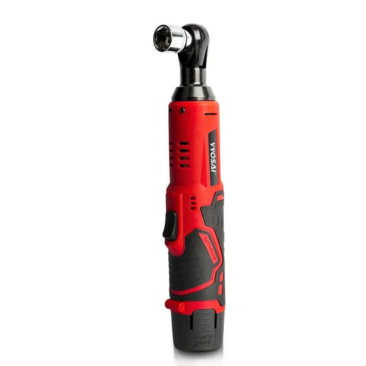 WS-B3-B1 - Slagmoersleutel - Slagschroevendraaiers - 12V - 380rpm - Draadloos Impact Wrench - Slagmoersleutel met Accu - Rood - QUORE
