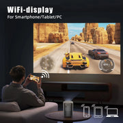 Mini beamer - Projector - Smartphone - Bluetooth - Sets - Beamers - Projectieschermen - Beamerscherm - QUORE