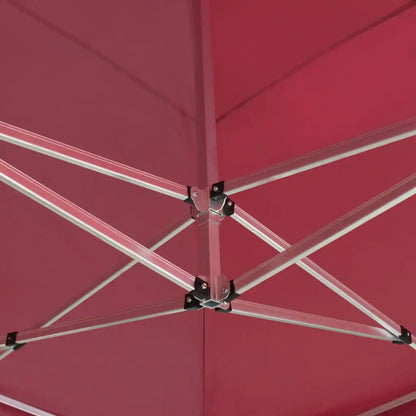 Tuinpaviljoen – Opvouwbare Tent – Paviljoen – Partytent – Buiten Tent – Aluminium Frame – 3 x 6 Meter – Oxford Stof Met PVC-Coating - Rood