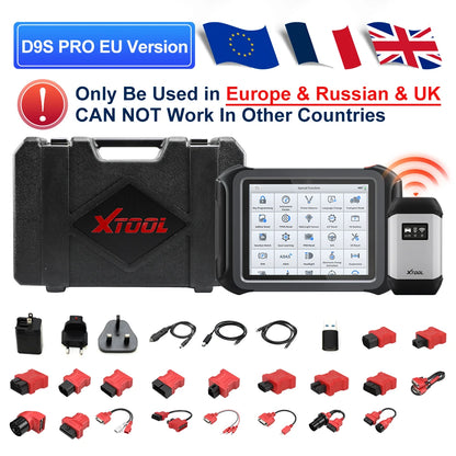 Autodiagnosetool – Diagnoseapparaat – ECU Programmeur – Diagnosescanner – Auto Scanner – 9,7-inch Touchscreen – 45+ Onderhoudsfuncties - QUORE