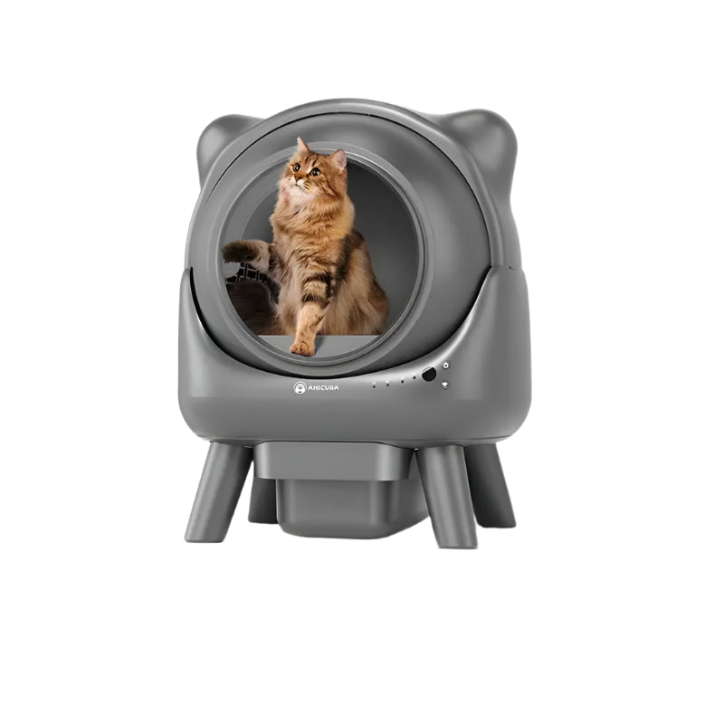Automatische Kattenbak – Zelfreinigende Kattenbak – Slimme Kattenbak – XL Kattenbak – 60 Liter Inhoud – App-Bediening – Veiligheidssensoren
