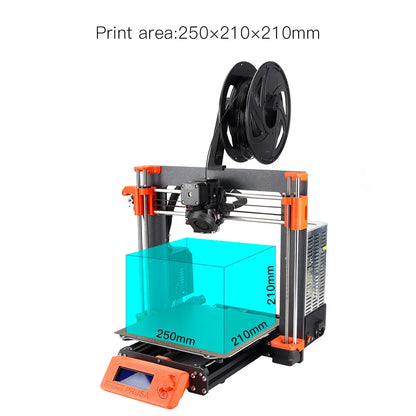 3D Printer - 3d Printer Bouwpakket - 220V - Alleen kit - Oranje - QUORE