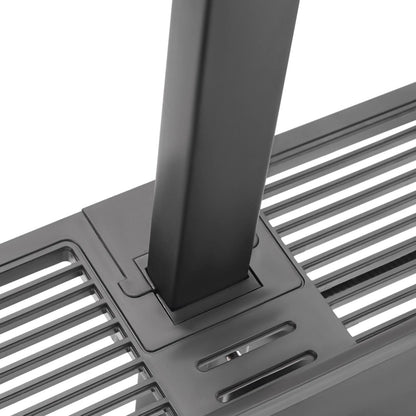 Douche - Regendouche - Douchewand - Douchekolom - Douchepanelen - Thermostatische Douchekraan Set - Slimme Digitale Display Douche met Verstelbare Hoogte (85-120 cm) & 4 Watermodi - Zwart