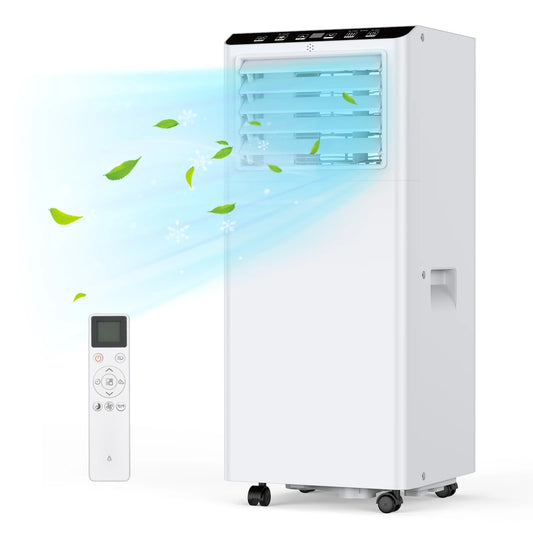 Mobiele Airco – Draagbare Airconditioner – Verplaatsbare Koeler – Mini Airco – 7000 BTU – 4-in-1 Functie – Geruisloos Met Afstandsbediening