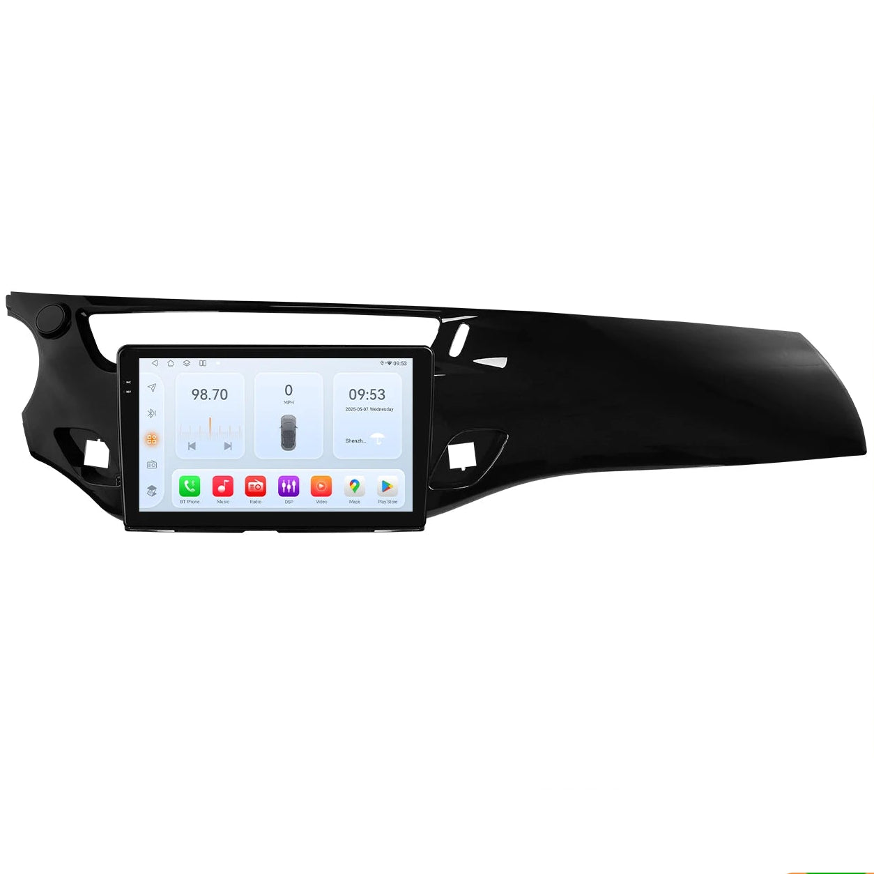 Android Autoradio Citroen C3 DS3 – Multimedia Systeem – Navigatie Radio – Touchscreen Radio – Carplay Android Auto – 9 Inch HD Scherm – Android 12 Systeem