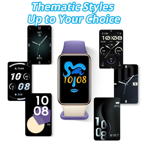 Smartwatch - Smartwatch Women - Smartwatch Men - Smartwatches - Global Version - 96 All-Day Exercise Modes - Blue