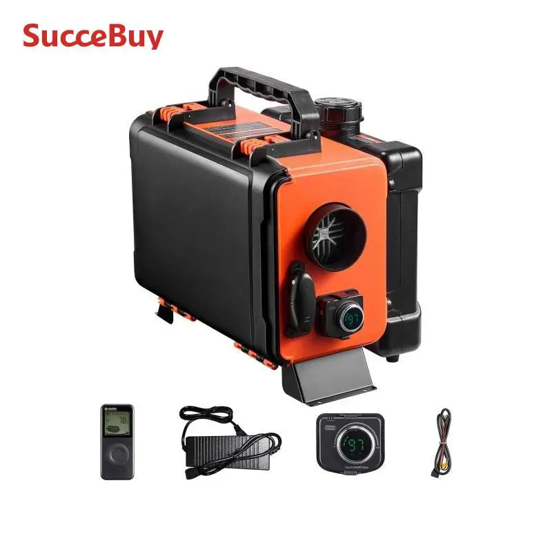 SucceBuy Diesel Heater 8KW DC 12/24V All in One Portable Diesel Air Heater with LCD Screen&Low Noise, Car Heater for Trucks RVs