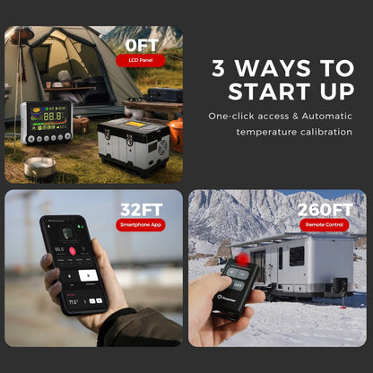 Dieselverwarming – Dieselkachel – Mobiele Verwarmer – Camperkachel – Vrachtwagenkachel – 8KW Vermogen – 5,2L Brandstoftank