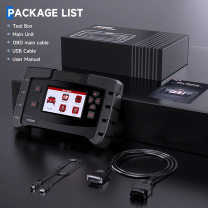 Autodiagnose Scanner – Diagnoseapparaat – Foutcode Uitlezer – OBD-II Scanner – Resetfunctie – 4,3 Inch Scherm – WiFi Updates