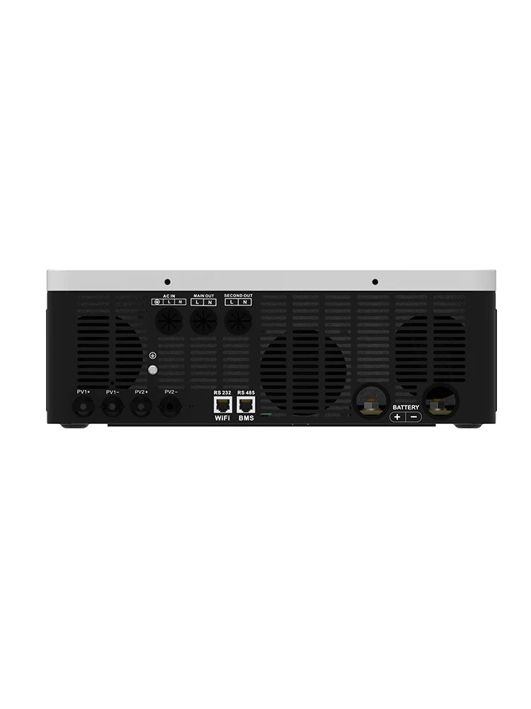 Hybride Zonne-Energie Omvormer – Zonne-Omvormer – Solar Inverter – Netgekoppelde Omvormer – Off-Grid Omvormer – 10,2 KW – Dual Mppt & 160A Laadregelaar – WiFi Monitoring