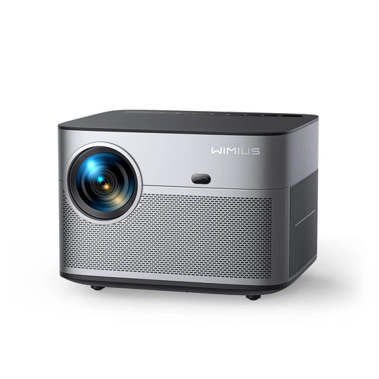Wimius - Beamer - Projector Beamer - Mini Meamer - Full HD 1080P - 1920x1080dpi - Automatische focus - met WiFi - 15000lumens - QUORE