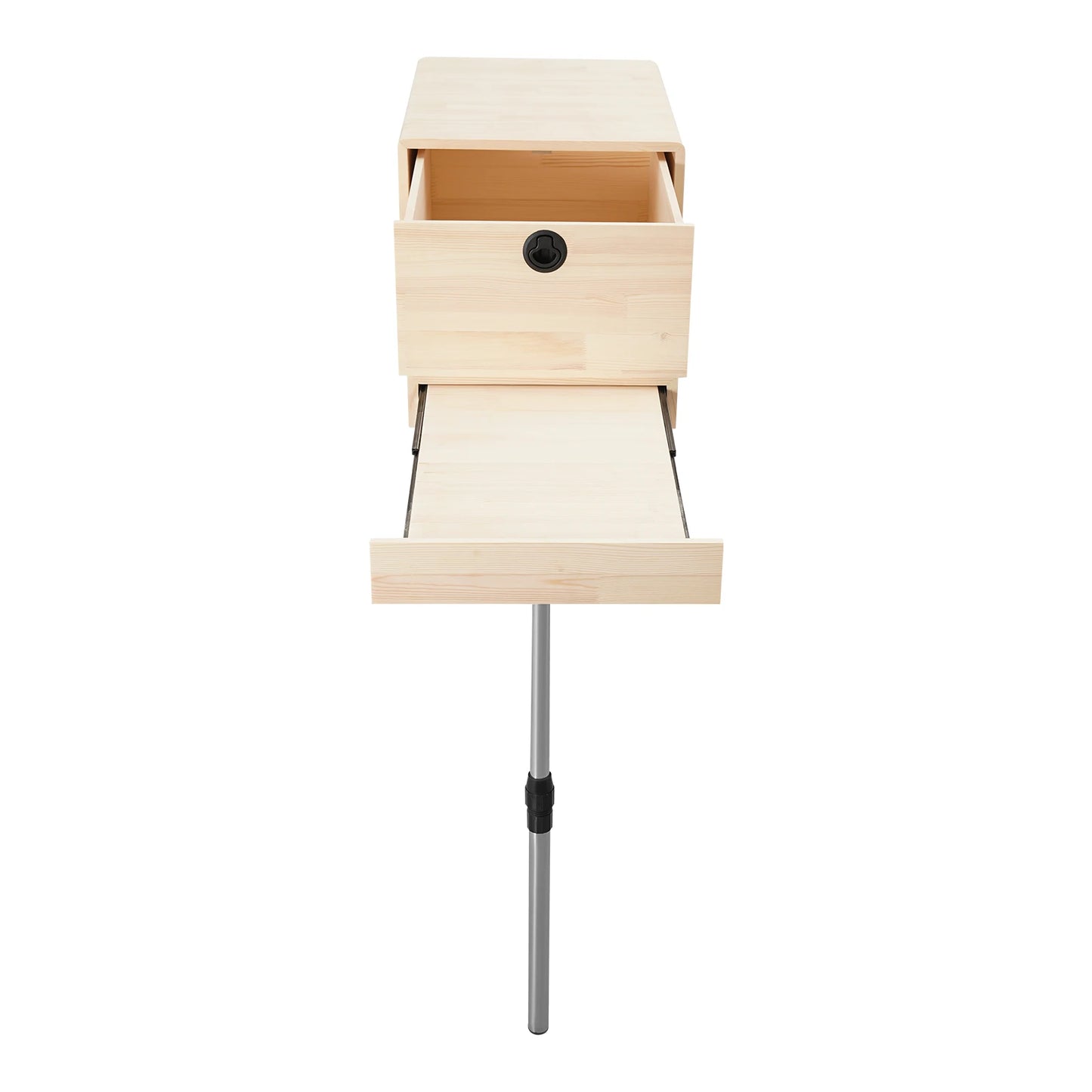 Campingtafel – Kampeertafel – Picknicktafel – Buitentafel – Opberglade – Verstelbare Poot – Houten Blad