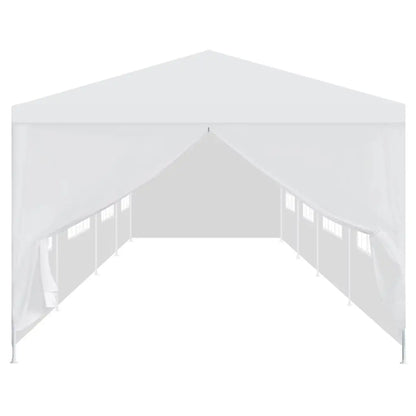 Tuinpaviljoen – Partytent – Tuitent – Overkapping – Waterdicht – 3 x 12 Meter – Roestvrij Staal Frame - Wit