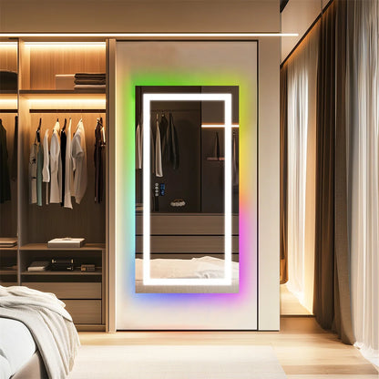 Led-Badkamerspiegel – Spiegel – Badkamerspiegel – Make-Upspiegel – Led-Spiegel – Bluetooth-Speaker – Anti-Condens - 70x90cm