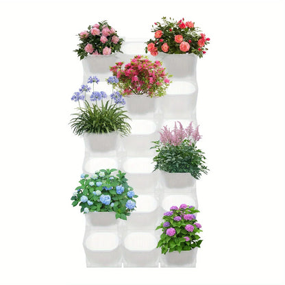 Wandplantenhouder – Wandplantenbak – Verticale Tuin – Muurplantenhouder – Ruimtebesparend – 36 Potten – Duurzaam Kunststof
