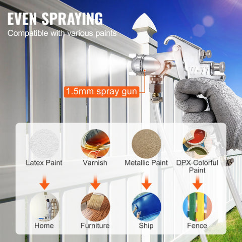 Paint tank - Pressure tank - Paint tank Spray paint Pressure pot - 20L Manual - Spray paint - Pressure sprayer - Paint sprayers - Paint - Electric paint sprayers