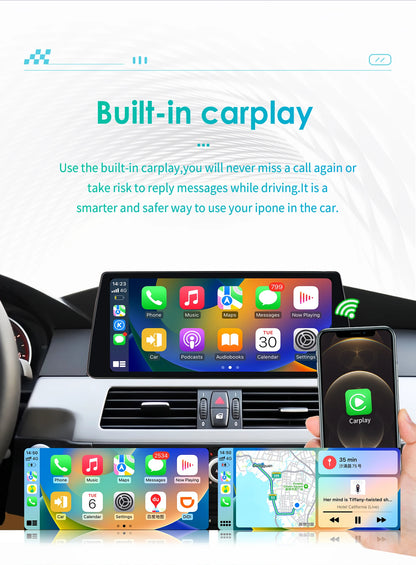 Android Car Radio Speler – Auto Multimedia Systeem – Navigatie Radio – Touchscreen Autoradio – CarPlay Android Auto – 10,25 Inch Scherm – Android 13 Systeem