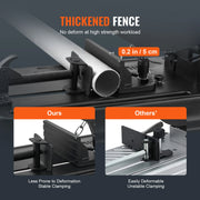 Miter Saw - Grinding Chop Saw - 2300W - Miter Saw and Crosscut Saw - Saw Table - 14"/355mm Blade Diameter - 0-45° Adjustable Angle Miter Saw