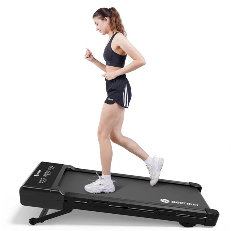 Loopband – Inklapbare Loopband – Wandelband – Fitnessapparaat – Loopmat – 2,5 PK Motor – Variabele Snelheid 1-10 km/u