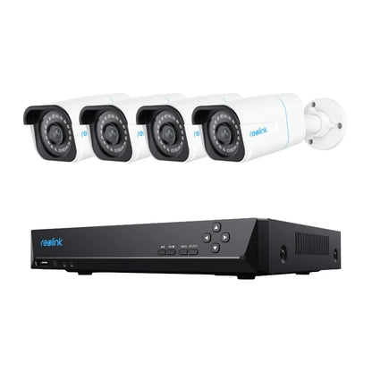4K Beveiligingssysteem – Beveiligingscamera Set – CCTV Camerasysteem – Video Bewaking – 8MP Ultra-HD Camera’s – Nachtzicht & Bewegingsdetectie