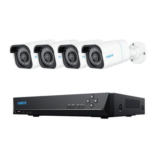 4K Beveiligingssysteem – Beveiligingscamera Set – CCTV Camerasysteem – Video Bewaking – 8MP Ultra-HD Camera’s – Nachtzicht & Bewegingsdetectie