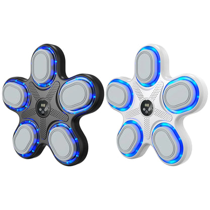 Music Boxing Machine Boxing Wall Target Type C USB Charging Wall-Mounted Exercise Equipment Bluetooth-Compatible for Adults Kids