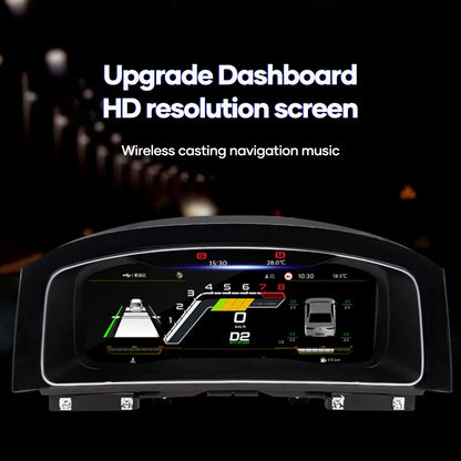 Dashboard Golf7 – Digitaal Instrumentenpaneel – LCD Display – Virtual Cockpit – Auto Dashboard – 12.3 Inch IPS Scherm – Snelle Linux Besturing - QUORE