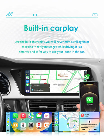 2DIN Android 13 Autoradio – Multimedia Speler – Headunit – GPS Navigatie – Carplay Android Auto – 10,25 Inch Touchscreen – 6GB RAM 64GB Opslag