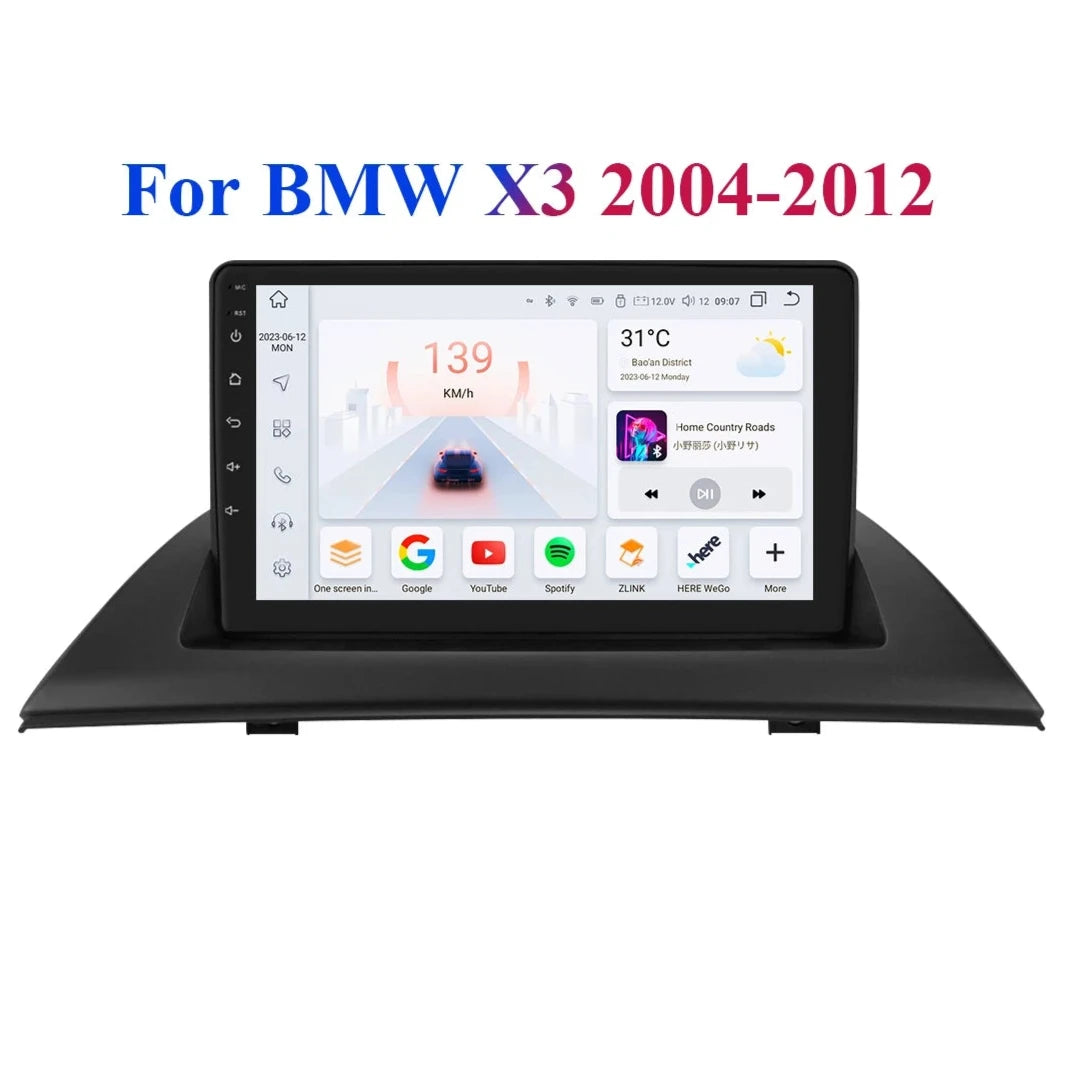 CarPlay - Multimedia Autoradio - CarPlay Scherm - Autoradio - Android Automultimedia - S6 AI AHDC2 - voor BMW X3 E83 2004-2012 - 9'' 7862 Intelligent Systeem