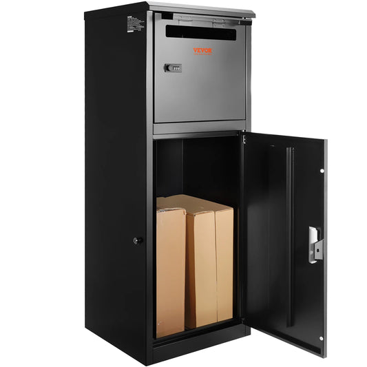 Brievenbus - Postbus - Brievenbussen - Brievenbus RVS - Staande Brievenbus Staal - Pakket Brievenbussen - 44 Inch - Muurgemonteerde Anti-diefstal Brievenbus - Waterdicht - voor Grote Opslag Buiten
