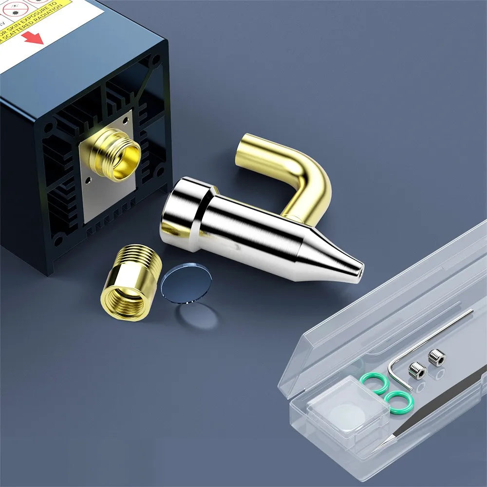 Lasergraveerder – Laser Cutter – Laser Snijder – CNC Graveermachine – Gravureapparaat – Automatische Luchtondersteuning – Ultra-Nauwkeurige Laserfocus 0,06 X 0,08 MM – Uitbreidbaar Werkoppervlak 410 X 400 MM