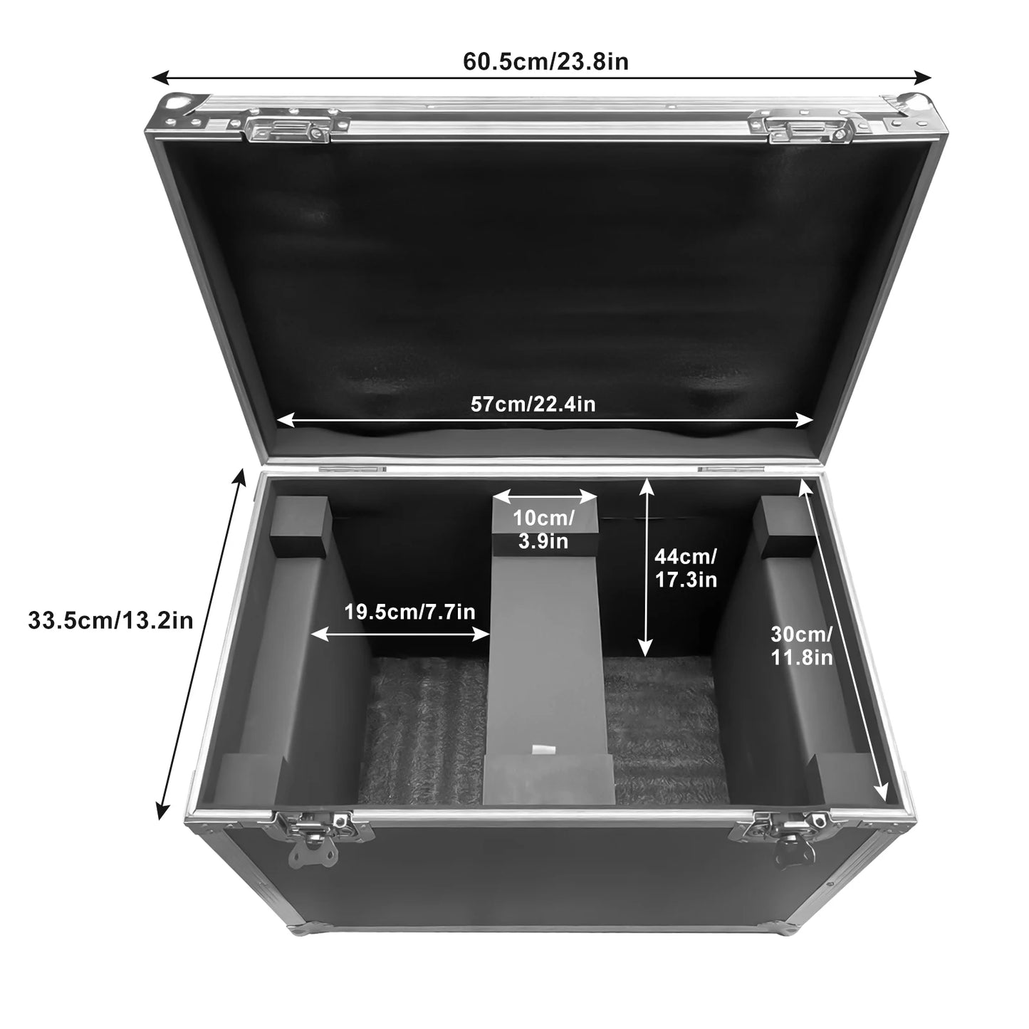Moving Head Lights – DJ Verlichting – Podiumlampen – Effectverlichting – Concertlampen – 2 Stuks Met Flightcase – 450W Krachtige Lichtbron – 48 Lichtpatronen - QUORE