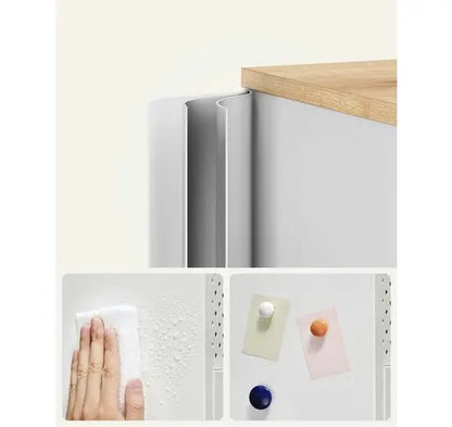 Opbergkast - Organizer - Kantoorkast - Kantoorartikelen - Meubels - 40 cm x 80 cm x 76 cm - Wit