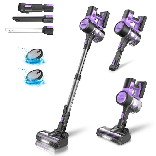 Cordless Stick Vacuum Cleaner - Stick Vacuum Cleaner - Vacuum Cleaner - Cordless Stick Vacuum Cleaner - Powerful Suction - 26Kpa - 350W - 2200mAh - Stick Vacuum Cleaner