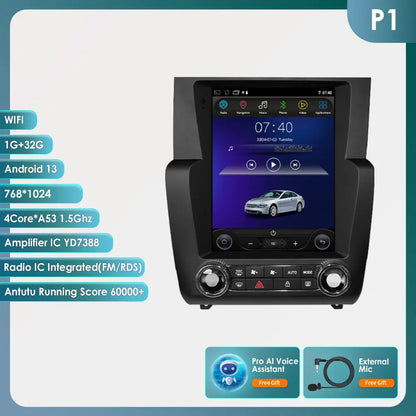 2Din Android Autoradio – Auto Multimedia Speler – GPS Navigatie Systeem – CarPlay Android Auto – Touchscreen 9,7 Inch – Quad Core Processor 1GB RAM