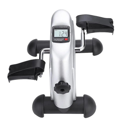 Draagbare Nieuwe Pedaaltrainer - Trainingshulpmiddel - Sportschool Binnen - 30,5 cm x 34,5 cm x 37,5 cm - Zilver