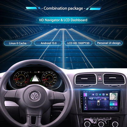 Digitaal Dashboard – Instrumentenpaneel – Cockpit Display – Auto Dashboard – Virtual Cluster – 10,25 Inch HD IPS Scherm – Snelle T5 1.5 GHz CPU
