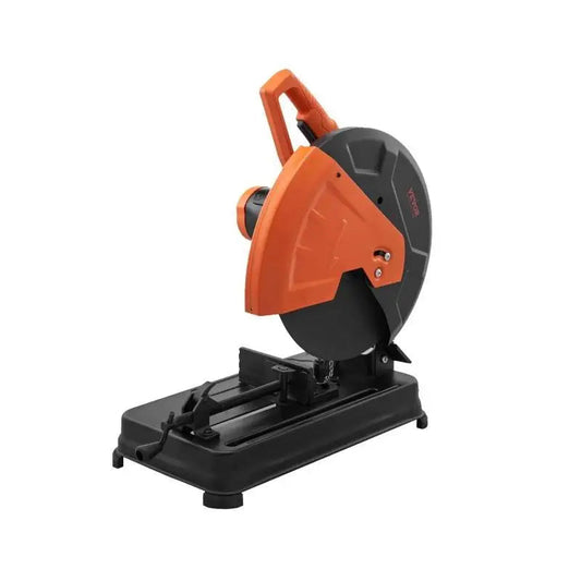 Miter Saw - Grinding Chop Saw - 2300W - Miter Saw and Crosscut Saw - Saw Table - 14"/355mm Blade Diameter - 0-45° Adjustable Angle Miter Saw