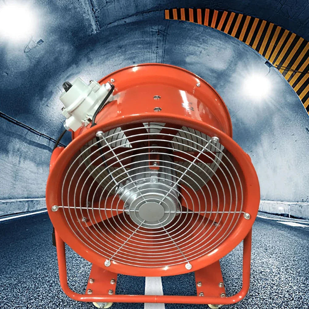 Veiligheidsventilator – Explosieveilige Ventilator – Industriële Ventilator – 18 Inch Ventilator – 1100W Motor – 65 m³/min Luchtstroom