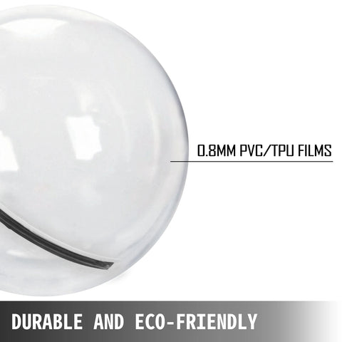 Water Lopen Bal - Water Walking Ball - Bal voor op het Water - Opblaasbaar - 2 meter - Waterdicht - Zwembad - QUORE