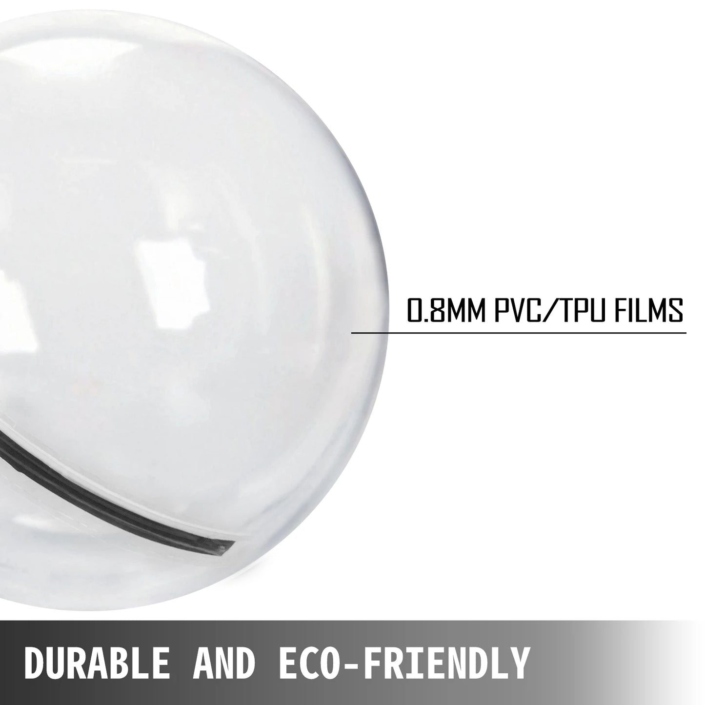 Water Lopen Bal - Water Walking Ball - Bal voor op het Water - Opblaasbaar - 2 meter - Waterdicht - Zwembad - Transparante PVC Zorb Bal met Luchtpomp voor  Strand of Pretpark