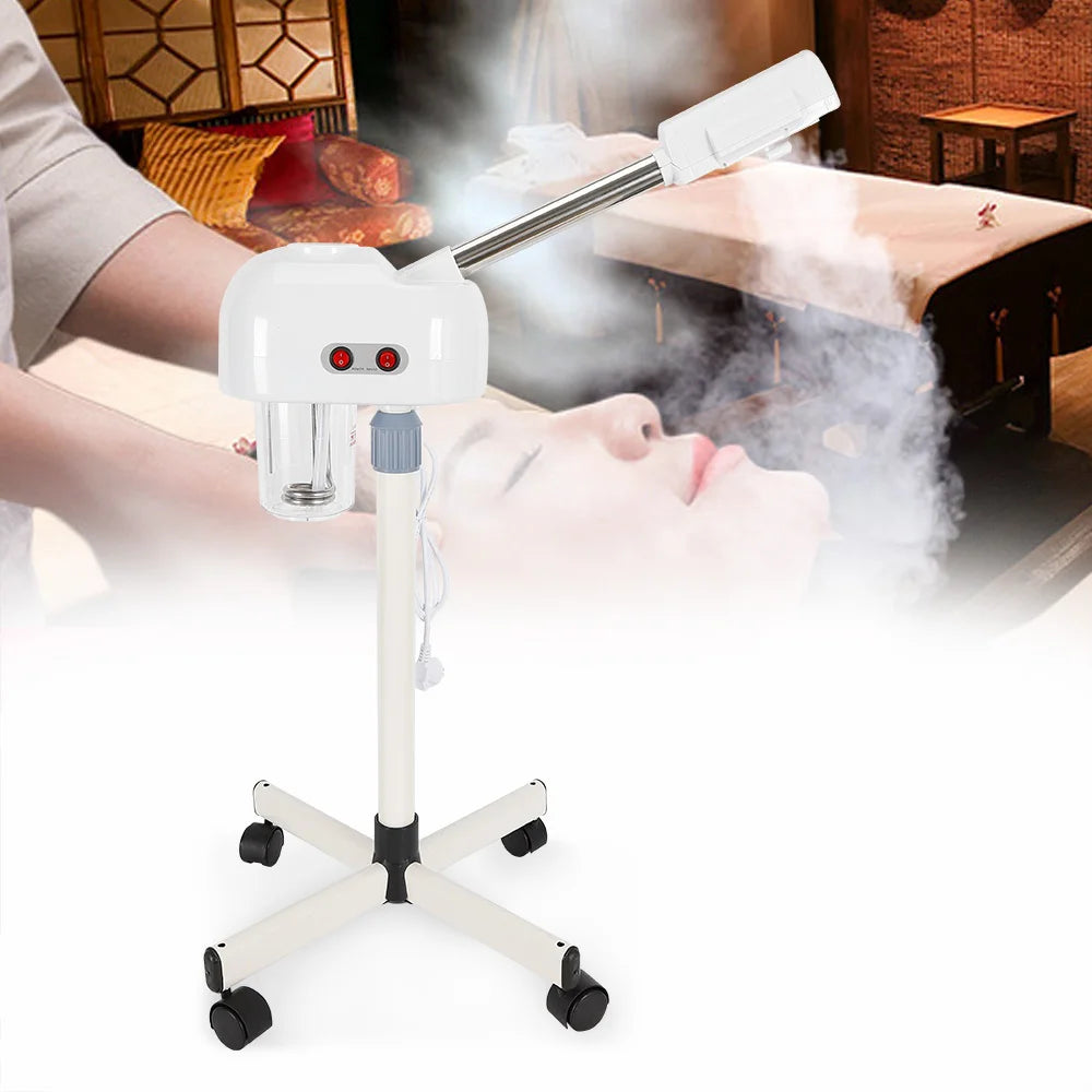 2 in1 Elektrische Gezichtsstomer - Facial Steamer - Gezichtsreiniger - Face Steamer Gezichtssauna - Gezicht Stomer Stoomapparaat - Sauna - Koud - Warm - QUORE